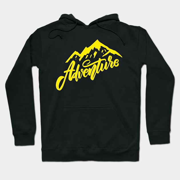 The Adventure Begins Hoodie by crazyte